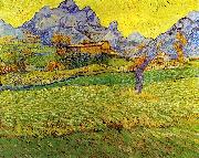 Vincent Van Gogh, Meadow in the Mountains Le Mas de Saint Paul